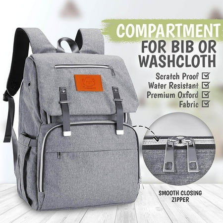 Multifunction Waterproof Baby Diaper Bag Large Capacity & gray+black Diaper Bag Backpack,Baby Bags for Mom and Dad Maternity Diaper Bag Multifunction Waterproof Baby Diaper Bag Large Capacity & gray+black Diaper Bag Backpack,Baby Bags for Mom and Dad Maternity Diaper Bag
